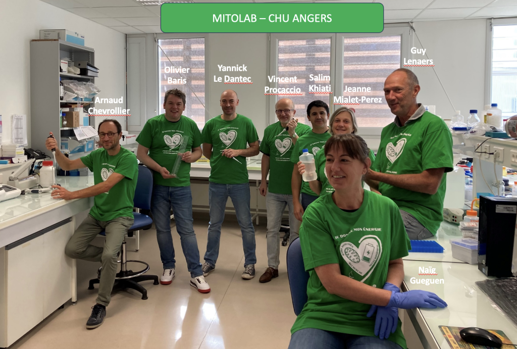 LEs bénévoles dans un laboratoire