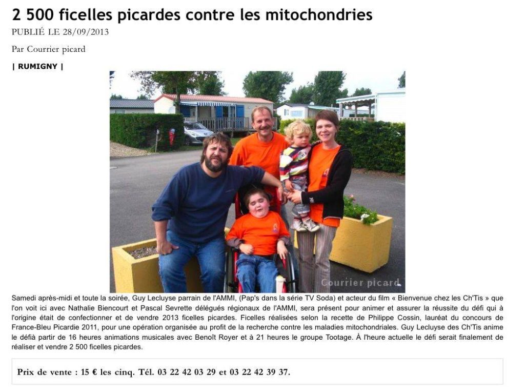Courrier Picard September 2013