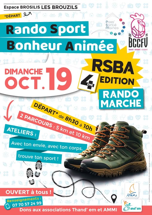 The 4th edition of the RSBA, the Animated Sport and Happiness Hike, is coming!